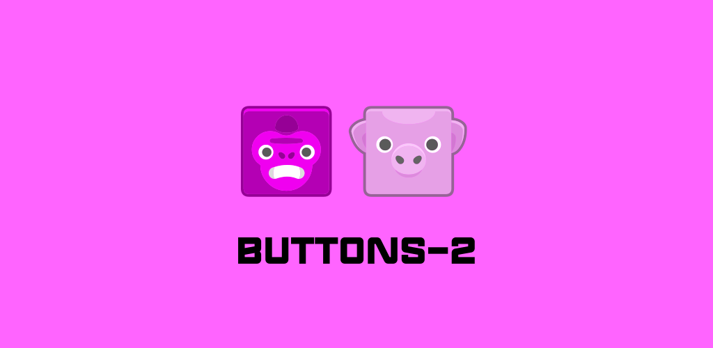Buttons 2: Gorilla & Pig