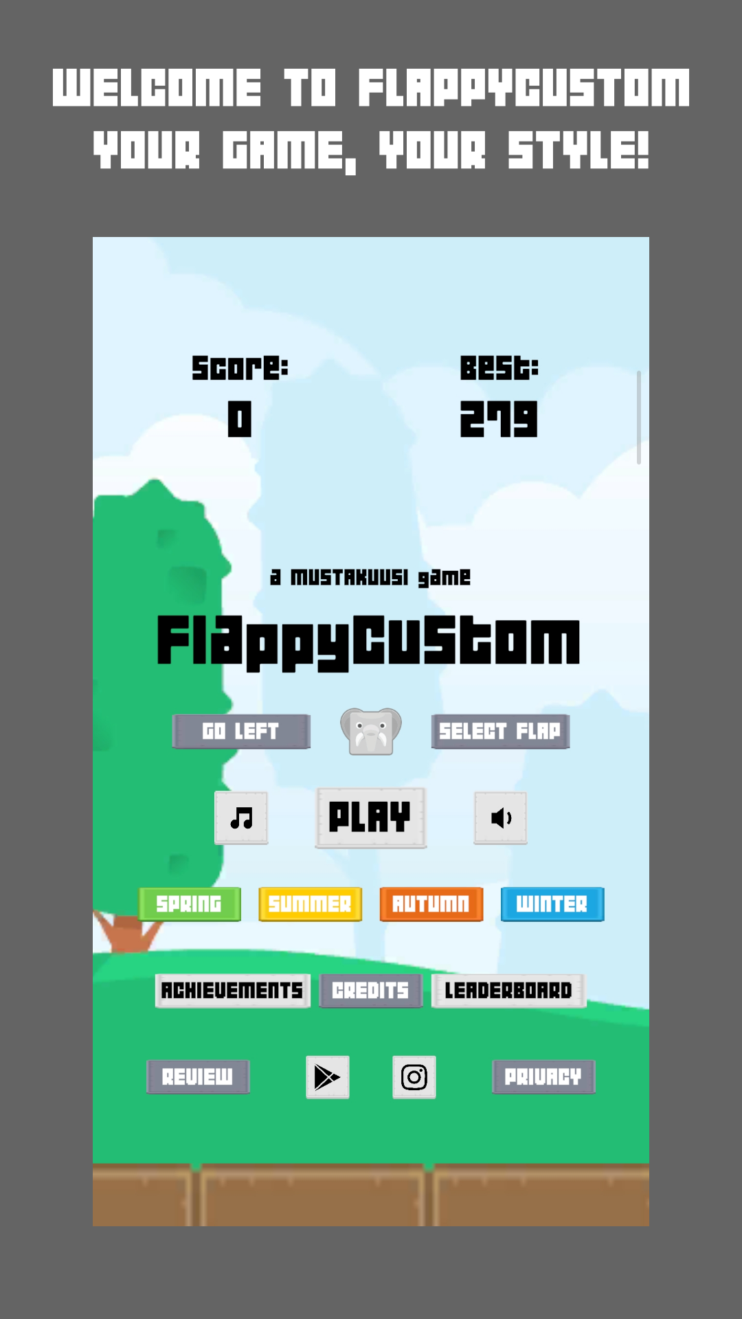 Flappy Custom Screenshot 1